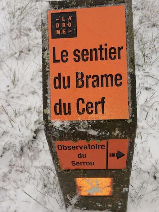 Balcons Du Royans.Logement Entier Piscine Saint-Jean-en-Royans Zewnętrze zdjęcie